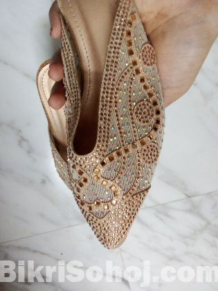 1 time used bridal heels for sell